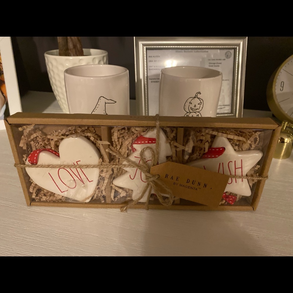 Rae Dunn Christmas Ornaments